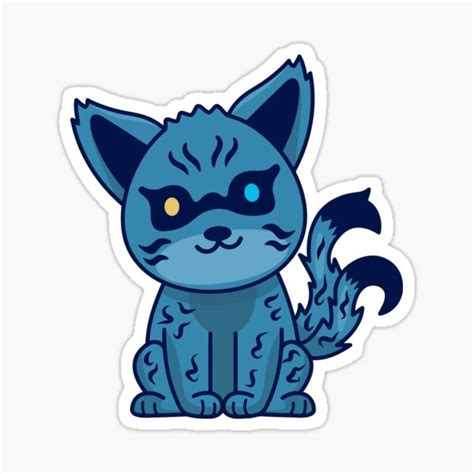 "Tailed beast matatabi 2" Sticker by Arteezan | Redbubble