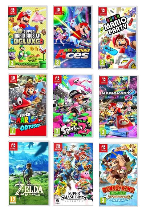 Nintendo Switch Games List - IHSANPEDIA