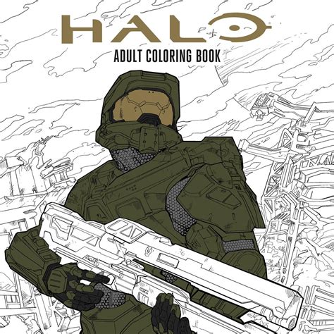 Halo: Adult Coloring Book - Book - Halopedia, the Halo wiki