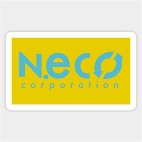 Neco Corporation - Line art Logo from Stray® - Stray - Sticker | TeePublic