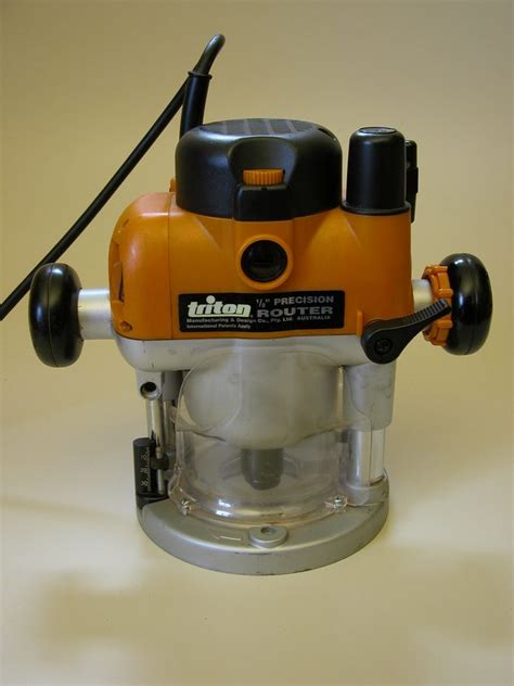 Triton router. Safety features, micro-adjustment, makes box making easy!