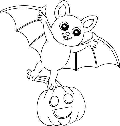 Halloween Coloring Page Vector Art, Icons, and Graphics for Free Download