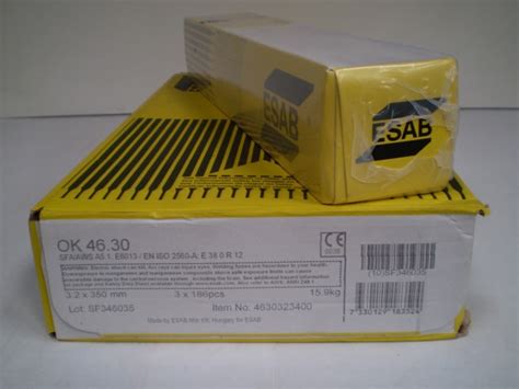 Esab E6013 Welding Rod 2.5Mm X 300Mm (6Kg/Pkt)