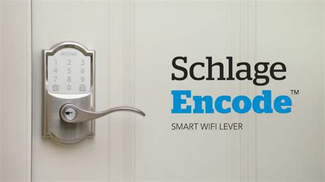 Schlage Encode™ Smart WiFi Lever | Smart Door Handle