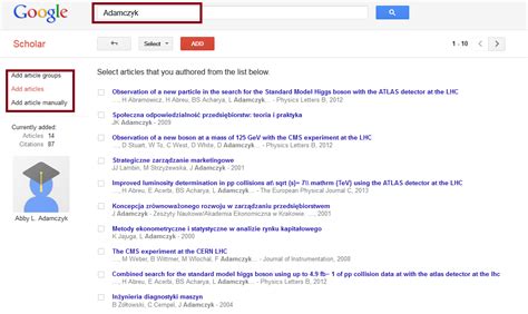 Google Scholar Citations - Google Scholar - My Citations - LibGuides at ...