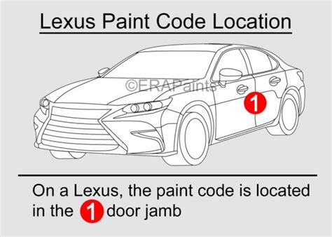 Lexus Touch Up Paint | Lexus Paint Codes | Best for 2024 - ERA Paints