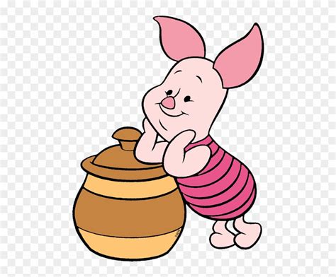 Download Piglet With Honey Pot Clipart Piglet Winnie The Pooh - Piglet - Png Download (#1221113 ...