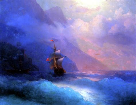 Sea View Painting by Ivan Aivazovsky - Pixels