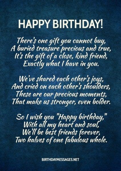 Birthday Poems - Sentimental Birthday Poem and eCard | Happy birthday ...