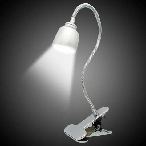 Dimmable LED clip table lamp LED reading Desk light 14 led table lamp clip led Modern Foldable ...