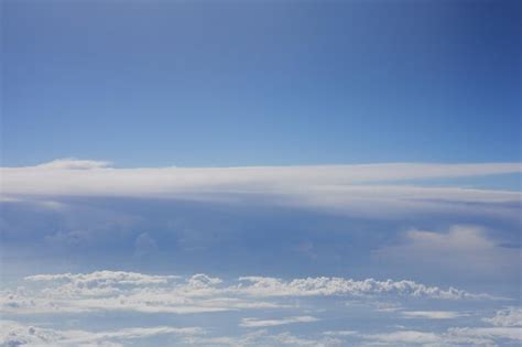 Premium Photo | Clouds view from the plane window