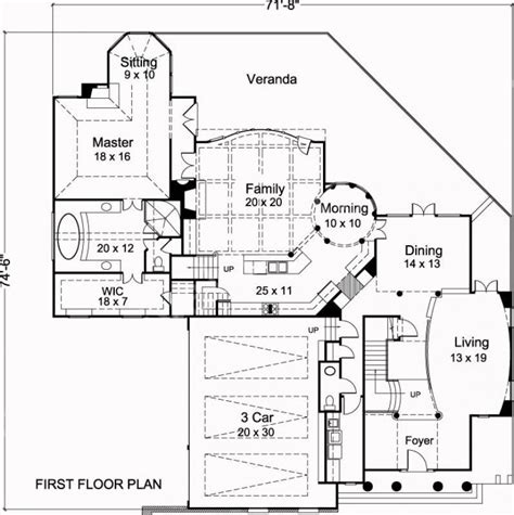 Tuscany | Tuscan house plans, House plans, House floor plans