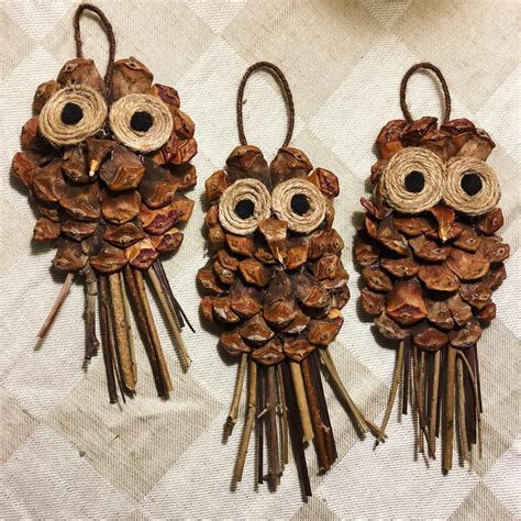 No photo description available. | Cones crafts, Pine cone crafts, Pine cone decorations