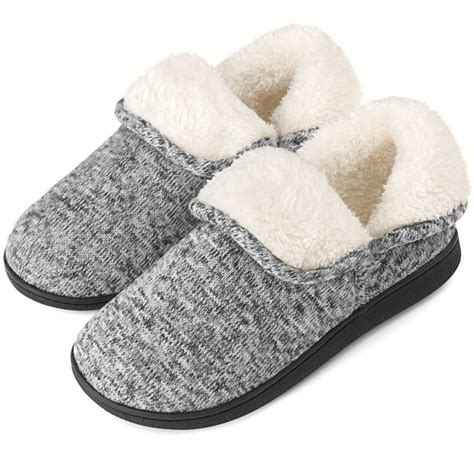 Vonmay - VONMAY Women's Fuzzy Slippers Boots Memory Foam Booties House ...