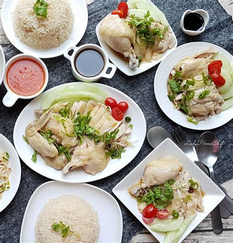 LadyHomeChef: Hainanese Chicken Rice (Recipe adapted from the net with ...