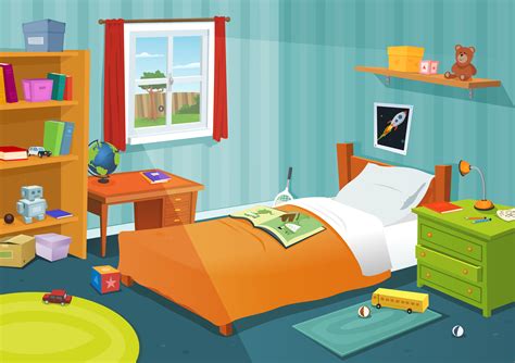 Messy Kids Room Clipart : Best Messy Room Illustrations, Royalty-Free ...