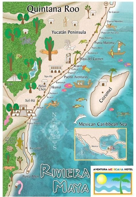 Riviera Mexico Cozumel Mexico Map, Mexico Vacation, Mexico Travel, Maui Vacation, Italy Vacation ...