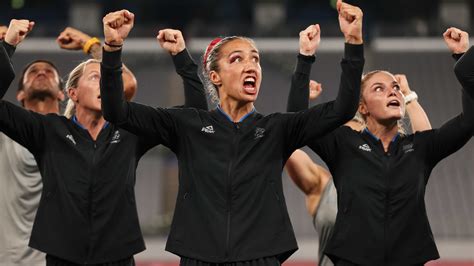 New Zealand Black Ferns rock the haka after gold-medal win | NBC Olympics