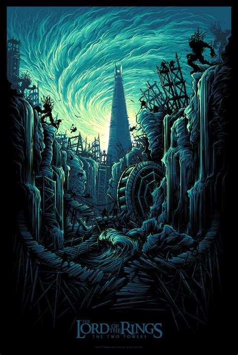 INSIDE THE ROCK POSTER FRAME BLOG: Dan Mumford Lord of the Rings Two ...