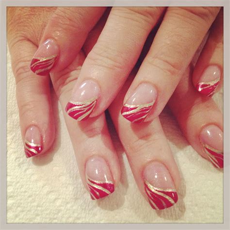 Fancy French French Nails, French Manicure Nails, French Tip Nail Designs, Gel Nail Art Designs ...