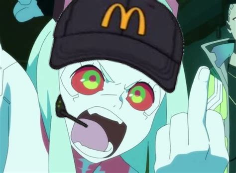 Cyberpunk Edgerunners Rebecca McDonald's Hat | Personajes de anime, Imágenes divertidas, Personajes