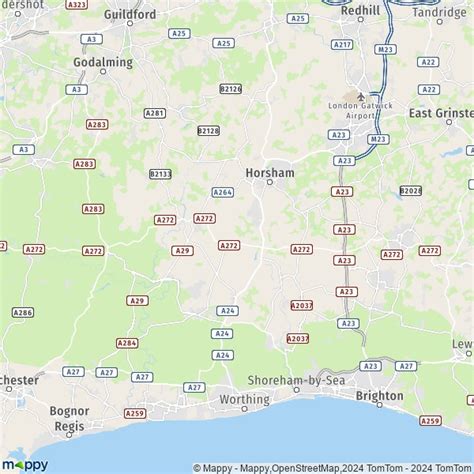 Map Pulborough: map of Pulborough (RH20 2) and practical information