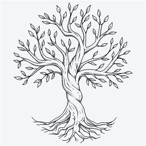 Tree of Life Semi-Permanent Tattoo. Lasts 1-2 weeks. Painless and easy ...