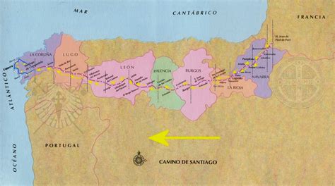 Route – Camino Francés 2013 – Pilgrims on the Way