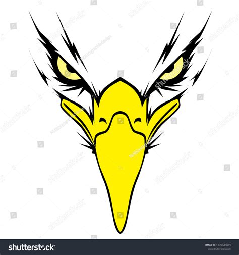 Eagle Eye Vector Stock Vector (Royalty Free) 1270643809 | Shutterstock