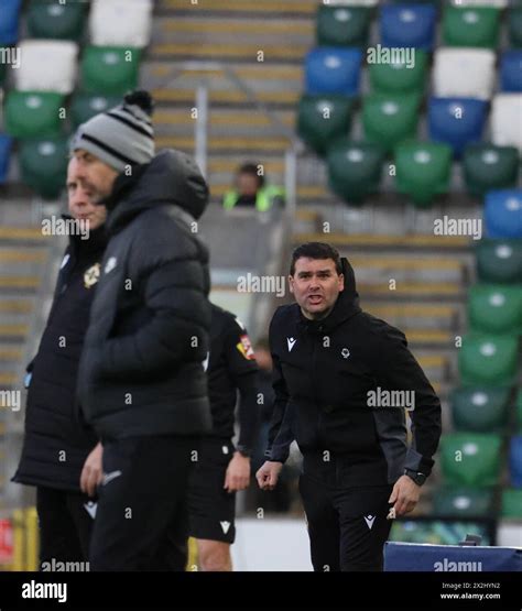 Windsor Park, Belfast, Northern Ireland, UK. 22nd Apr 2024. Sports ...