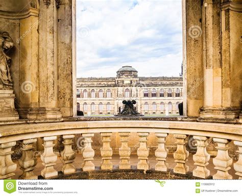 Historical Architecture of Zwinger in Dresden Stock Photo - Image of building, historical: 110682912