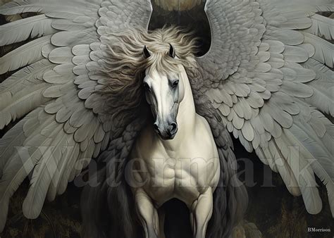 Pegasus Print 5 X 7-inch Art Card flat or a 10 X 14-inch-high Gloss ...