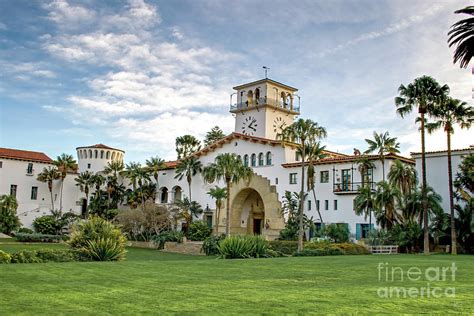 Santa Barbara County Courthouse Photograph by David Millenheft - Pixels