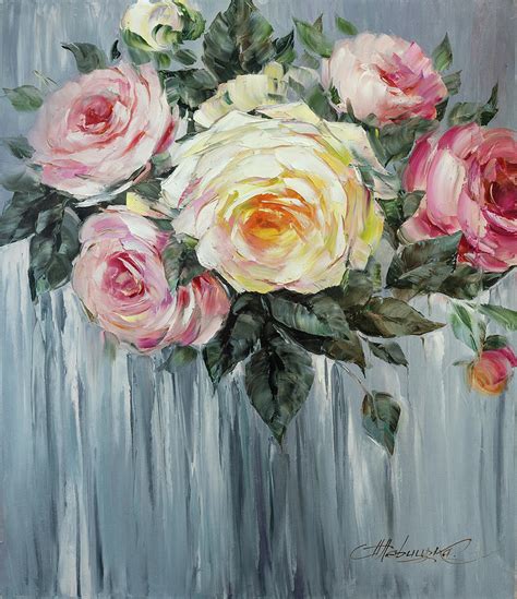 Rose Oil Paintings