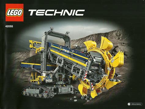 42055: LEGO® Technic Bauanleitung Bucket Wheel Excavator – Klickbricks