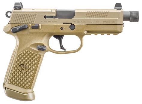 FN - FNX-45 TACT 45ACP 15RD FDE NS MS