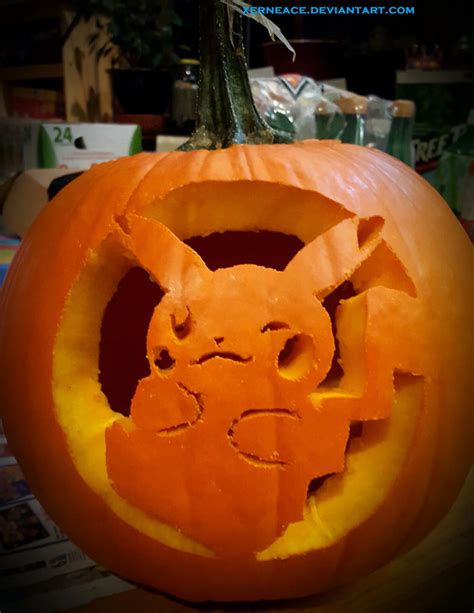 Halloween Pikachu Jack o Lantern by Xerneace on DeviantArt