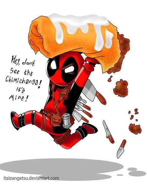 Deadpool Chimichanga by itaiZangetsu on DeviantArt