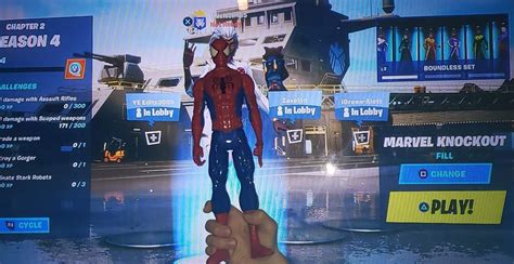 First look at the new Fortnite Spiderman Skin!!!!!!! : FortnitePS4