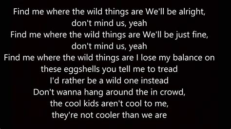 ALESSIA CARA WILD THINGS [LYRICS] - YouTube