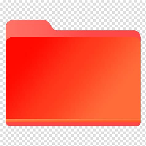 Folder Icon Red Empty Clip Arts Mac 3d Folder Icon Hd Png Download Vhv ...