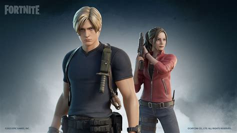 How to get Leon Kennedy and Claire Redfield skins in Fortnite?