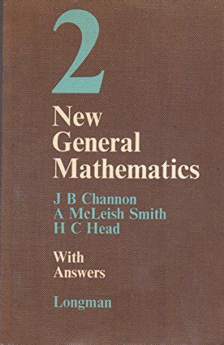 New General Mathematics: Book 2 with Answers - Channon, John B ...