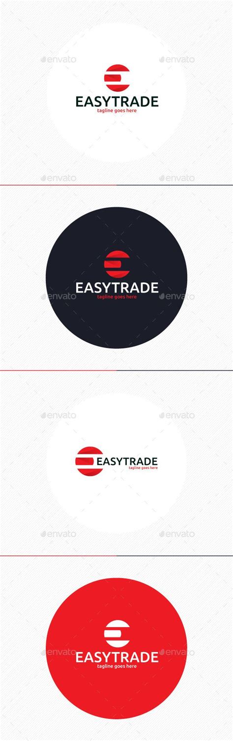 Easy Trade Logo • Letter E | Letter logo, Travel logo, Trade logo