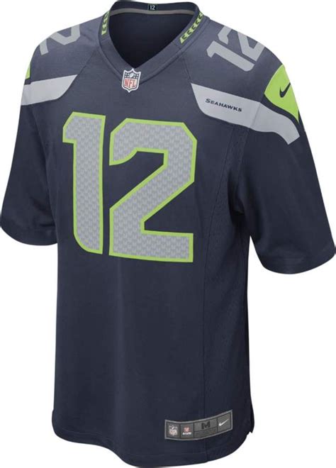 Nike NFL Seattle Seahawks Game Jersey (Fan) Men's Football Jersey | Seahawks jersey, Seahawks ...