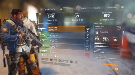 The Division Weapons & Weapon Mods Explained