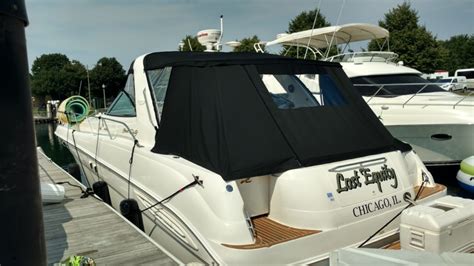 46' Sea Ray - Full Enclosure | Chicago Marine Canvas | Custom Boat Covers