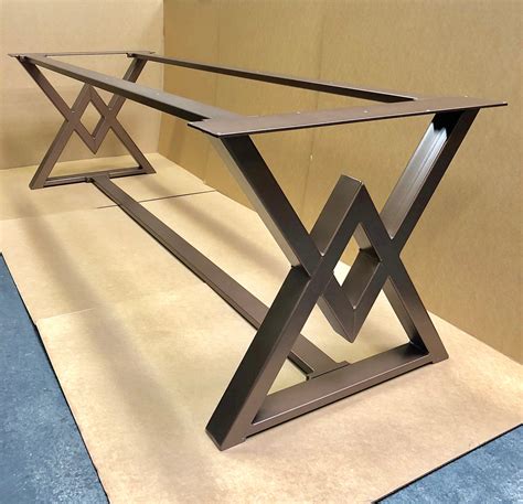 The Diamond Dining Table Base, Industrial Base, Sturdy Heavy Duty ...