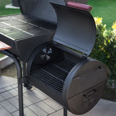 Amazon.com : Char-Griller 1224 Smokin Pro 830 Square Inch Charcoal Grill with Side Fire Box ...