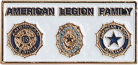 3-Emblem American Legion Family Tack - AmericanLegionFlags.com